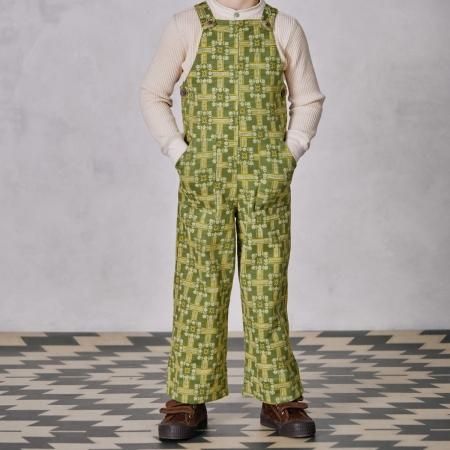 ☆MISHA & PUFF Long Overall (Basil railroad) - SEN_TO_SENCE