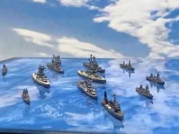 1/3000 軍艦16 南太平洋海戦セット(翔鶴/瑞鶴/瑞鳳/彩色済み艦載機付き)