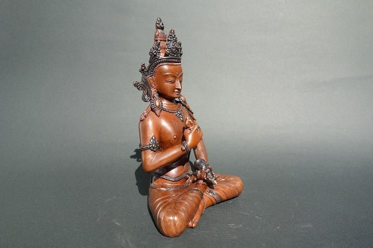 金剛薩た（ヴァジュラサットヴァ） 銅製 24cm｜大阪の仏像通販・販売