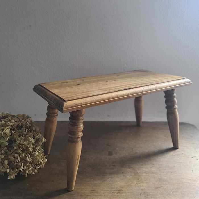 木製ディスプレイテーブル・ディスプレイ台・ミニテーブル | 旅する