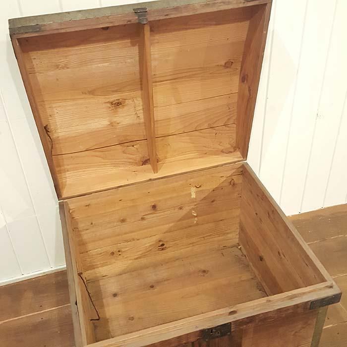 昭和レトロ・ふた付き木箱・BOX | 旅するレトロ雑貨店 monochrome