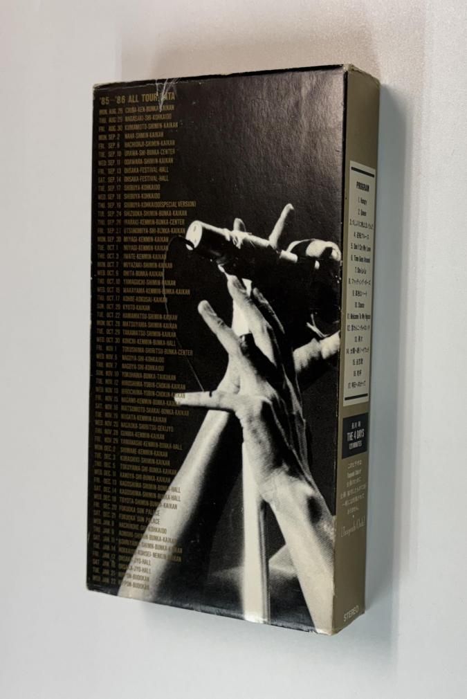 長渕剛 限定ビデオ HUNGRY THE 4 DAYS ファンクラブ限定 VHS 120分