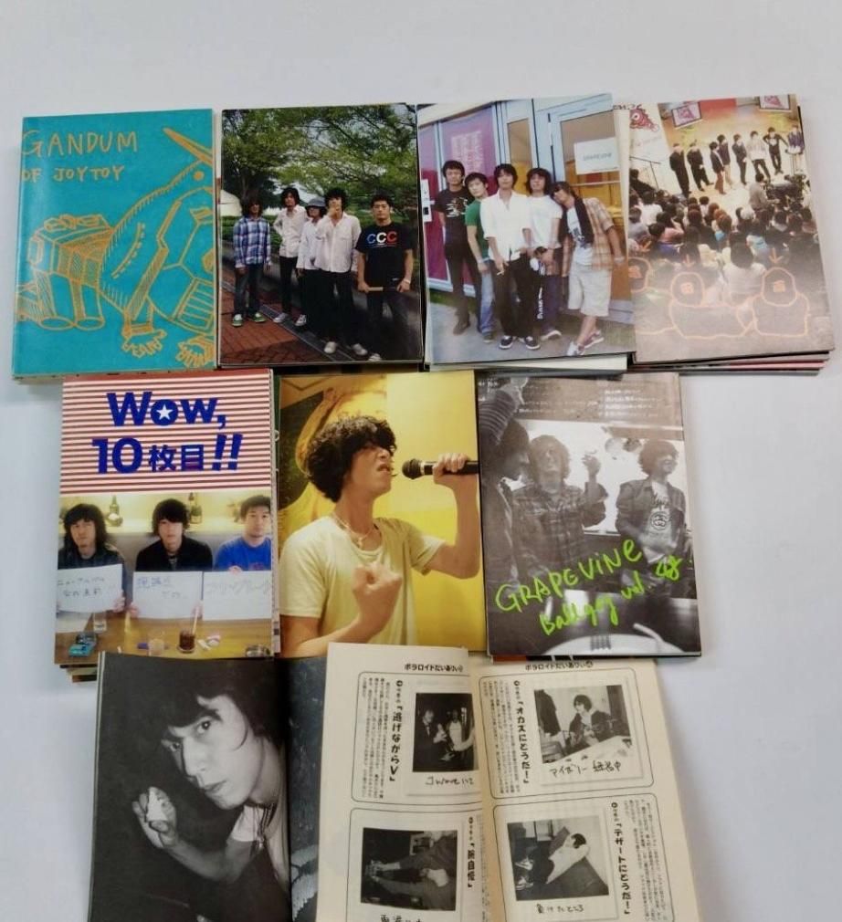 グレイプバイン ファンクラブ会報 GRAPEVINE BALLGAG 3号から49号、47