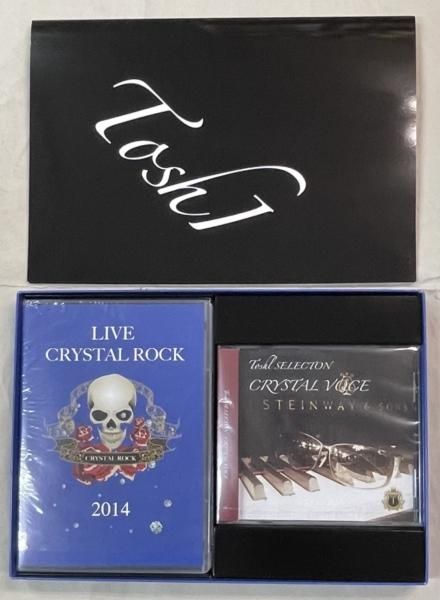 TOSHI 龍玄とし TOSHI LIVE CRYSTAL ROCK 2014 限定DVD4枚+CD、BOX