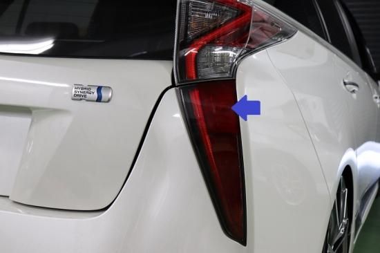 プリウス50系前期 テールブレーキフィルム - 長野県松本市のカー