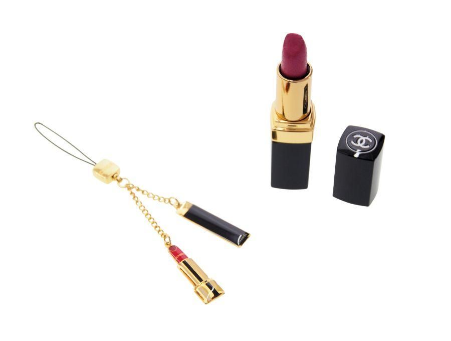 シャネル ノベルティ ストラップ キーホルダー 2006 口紅 CLICK