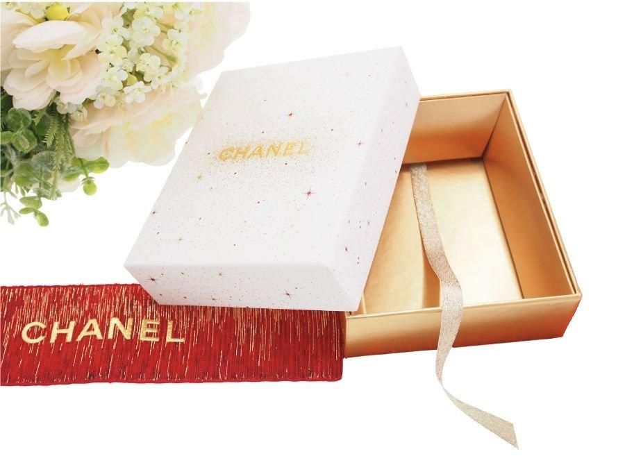 シャネル 空箱 ラッピング ギフトボックス 2021 ホリデー限定
