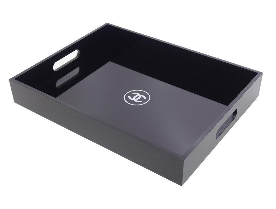 Used 展示品】 シャネル CHANEL ノベルティ アクリルトレー お盆
