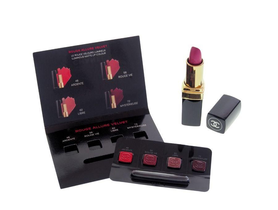 CHANEL ROUGE ALLURE VELVET リップポーチ サンプル付き CHANEL ROUGE