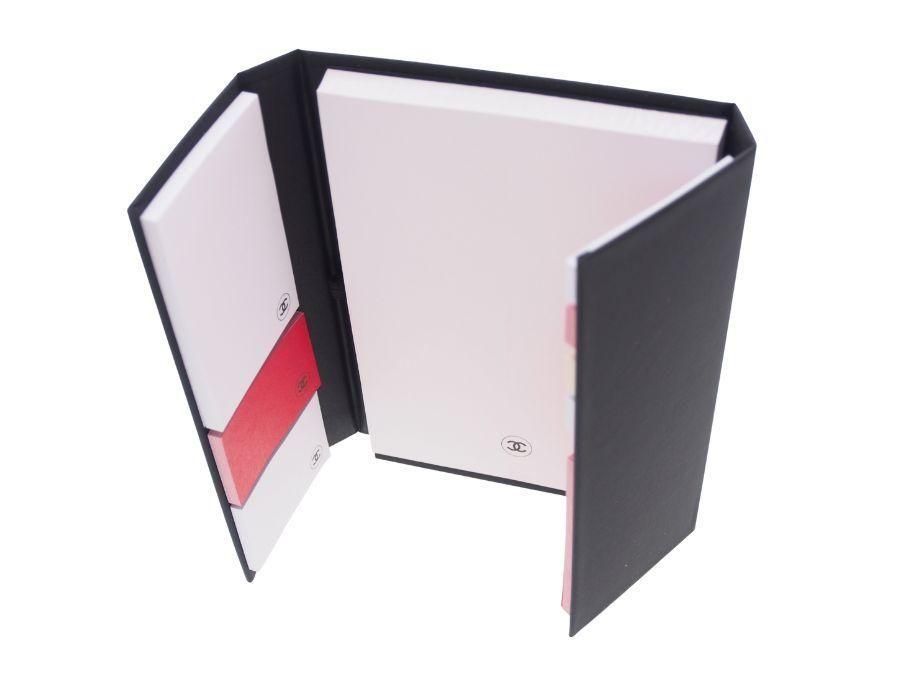 シャネル ノベルティ LA COLLECTION メモ帳 付箋 えんぴつ セット