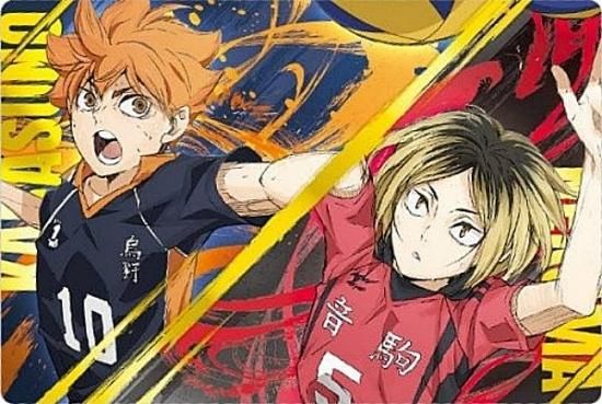 金色箔押し] No.22 日向翔陽＆孤爪研磨 (レアカード) 】劇場版