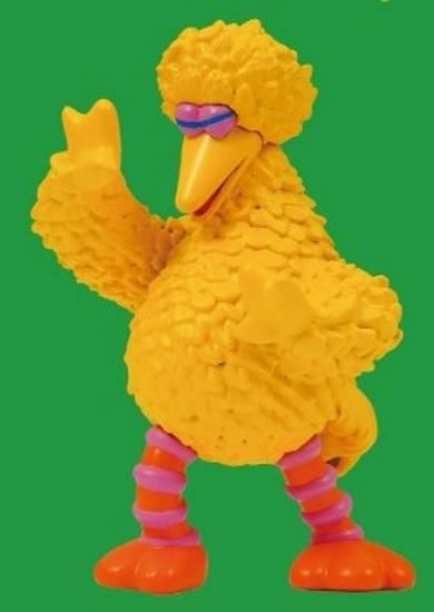 セサミストリート ビックバード フィギュア Mighty Jaxx セサミ