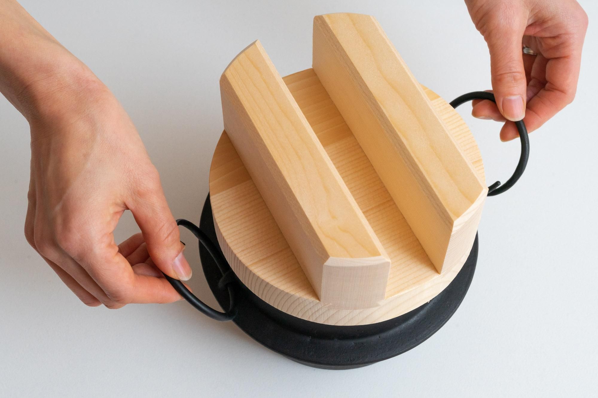 羽釜｜釜定｜盛岡南部鉄器｜紡ぎ舎（つむぎや）