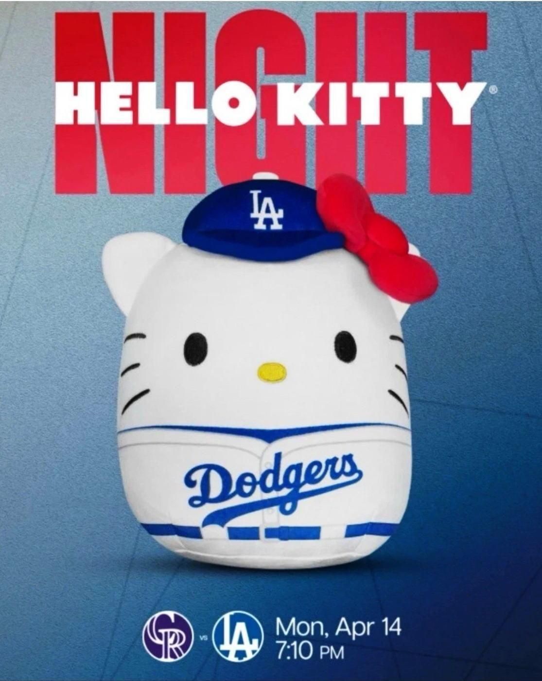 LAドジャース ハローキティ ぬいぐるみ | 限定配布 - FAR-OUT