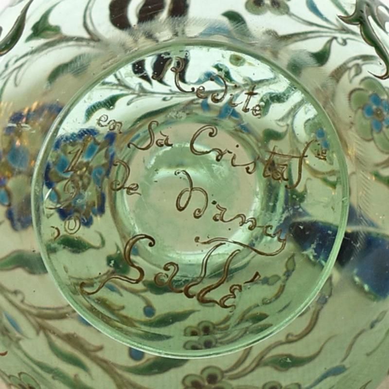 エミール・ガレ 花文蓋付瓶 / WESTWOOD ANTIQUES