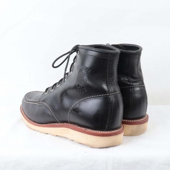 中古】Chippewa(チペワ)メンズ【8 D】モックトゥワークブーツUSA製
