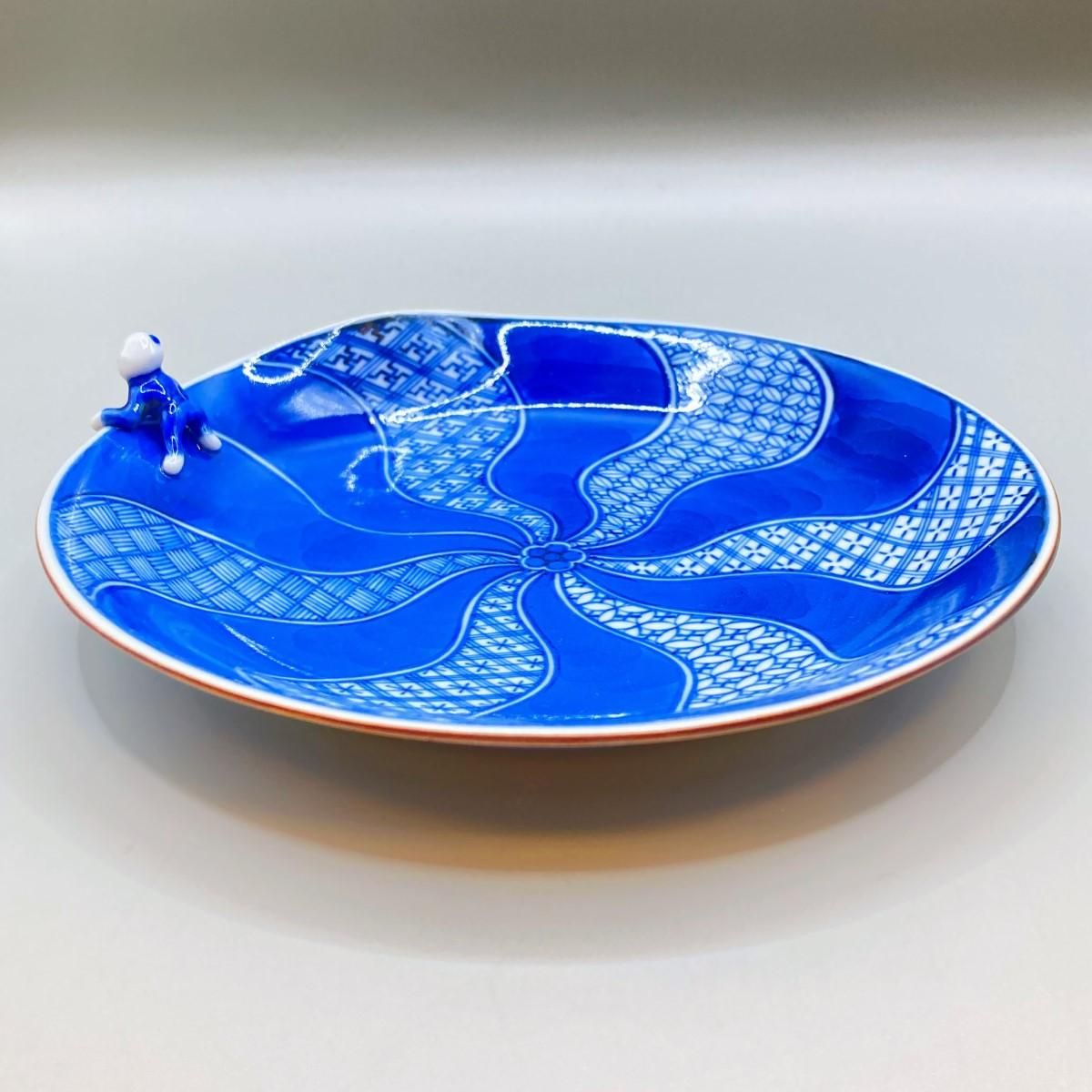 銘々皿 一閑人祥瑞風（1枚） - 九谷満月公式オンラインショップ