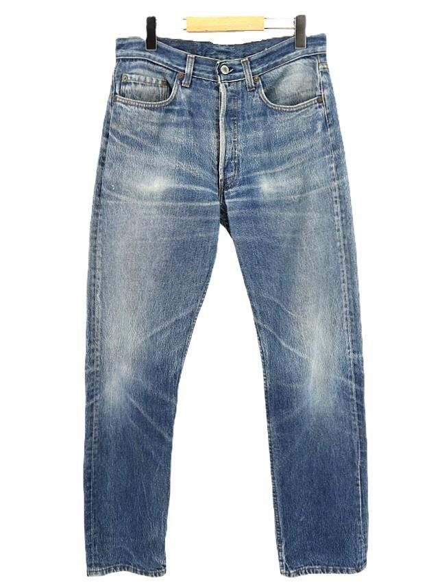古着 80's USA製 Levi's リーバイス 501 ヒゲ ハチノス ジーンズ