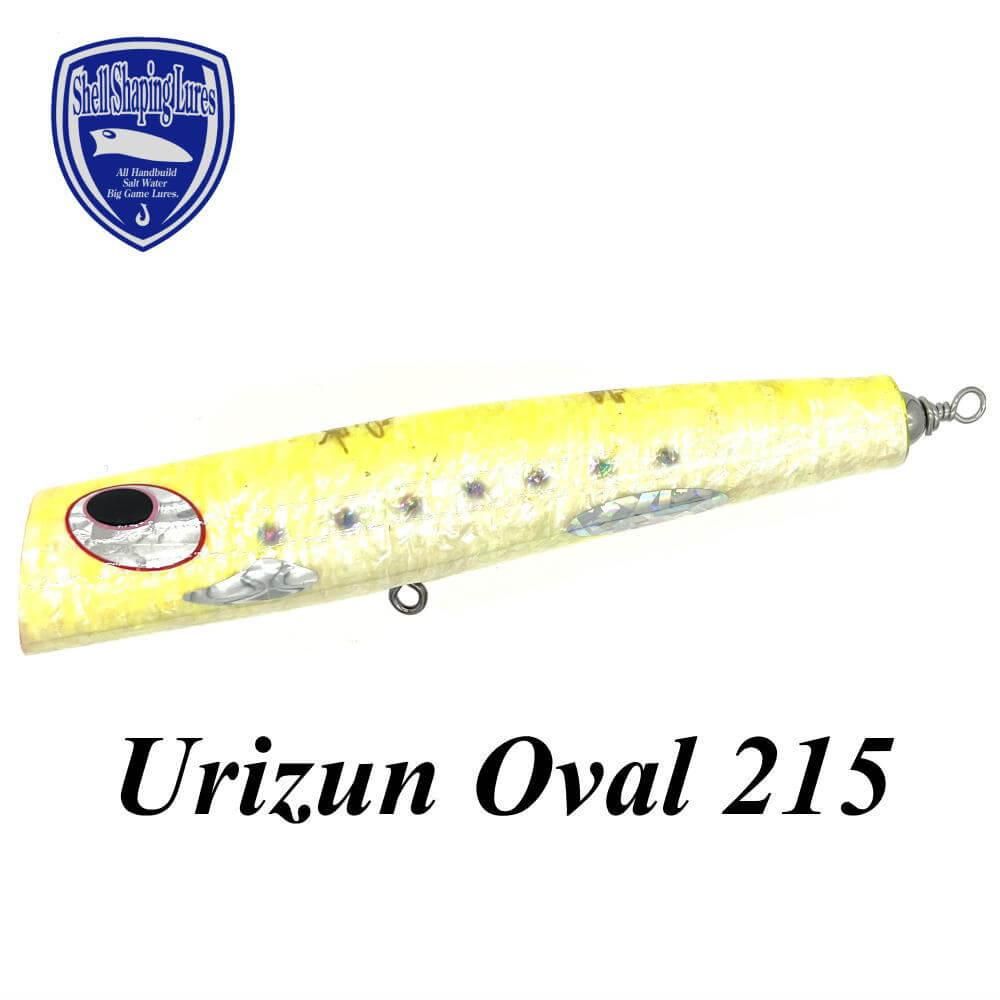貝田ルアー 若夏 Urizun Oval215 ABALON