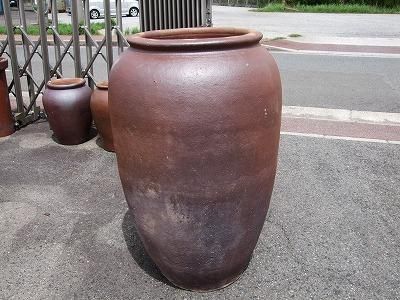 大壺 （焼締め）特大 - 常滑焼 陶器 陶磁器 販売・通販 豊和製陶