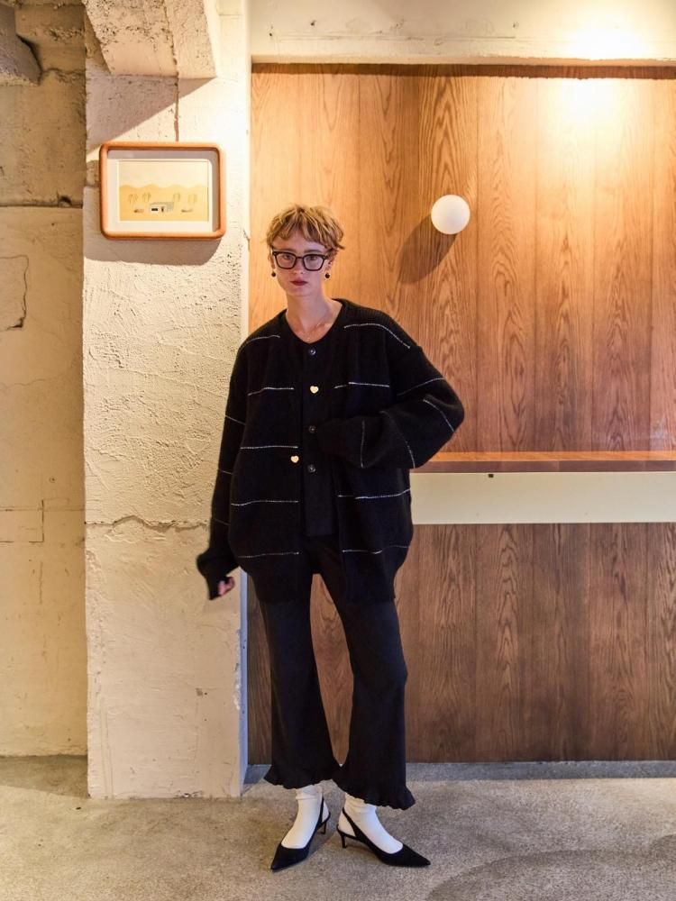 MOHAIR BOARDER CARDIGAN - THE SUNNY