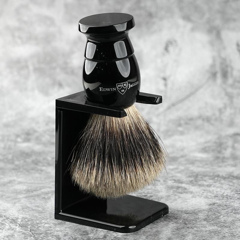 Edwin Jagger シェービングブラシ | ベストバジャー | エボニー