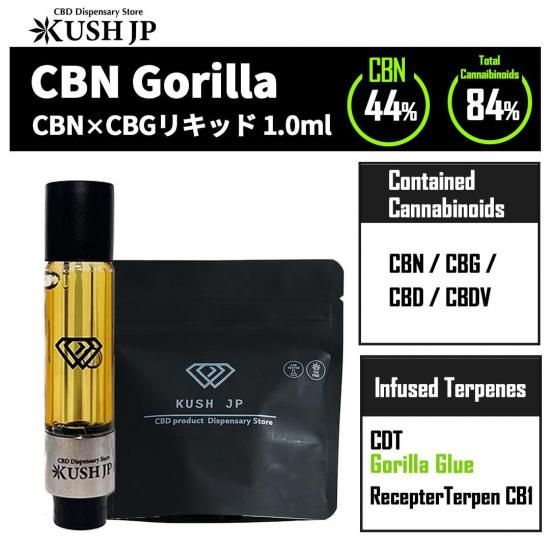 新基準対応】CBN -Gorilla-（GG#4：1.0ml） - Kush JP