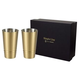 チタン2重カップ2PCセット 木箱入り | 軽くて錆びないチタン製カップ