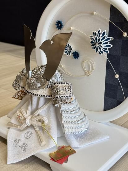 月白6号兜 | 端午の節句飾り - 甲胄工房 悠雅（YUGA)