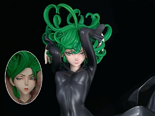 在庫あリ)(W_3715)1/6 ワンパンマン 戦慄のタツマキ (ベースなし) (未組立