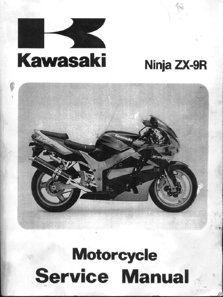 Kawasaki ZX 9r zx900 b14 94 A 97 Service Manual 558454929f672 | PDF