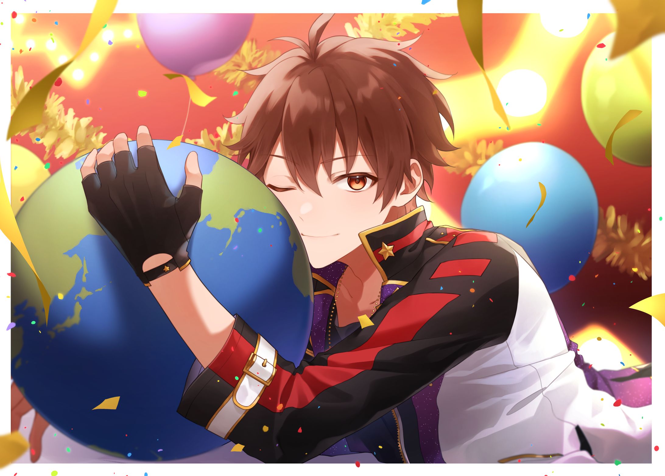 FA】あんスタ 守沢千秋誕生日イラスト