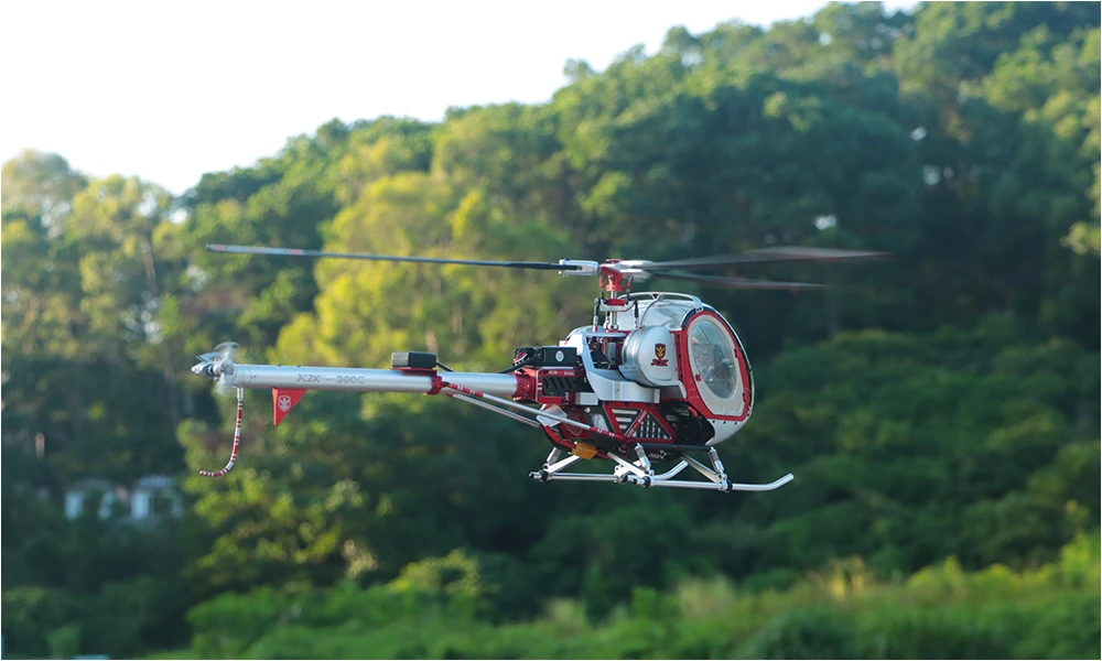 JCZK 300C PRO 470L DFC 6CH Schweizer Scale RC Helicopter KIT +