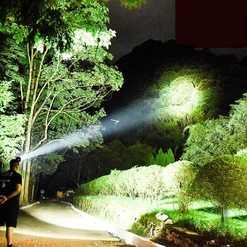 Bikight 4モード8 * XPG LEDヘッドランプUSB充電式キャンプ用ライト