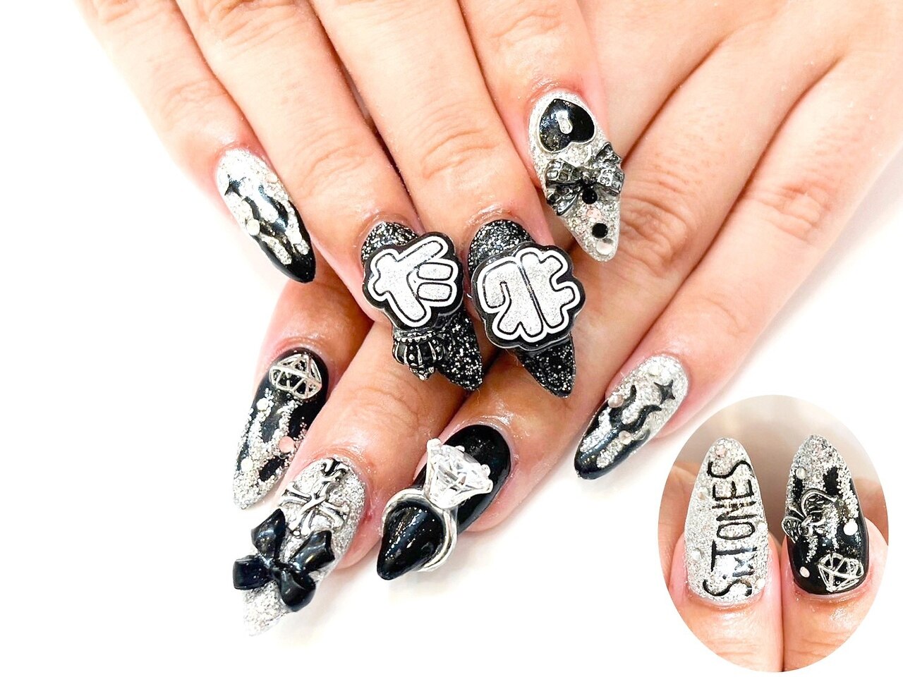 推し文字 ネイルパーツ デコパーツ 3D トレカデコ ジャニーズ 韓国