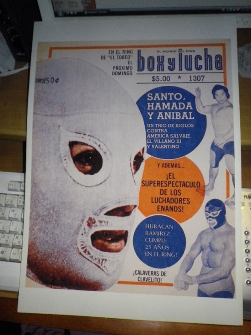 チープなところに味わいが！ルチャリブレのポスター [メキシコ] All About