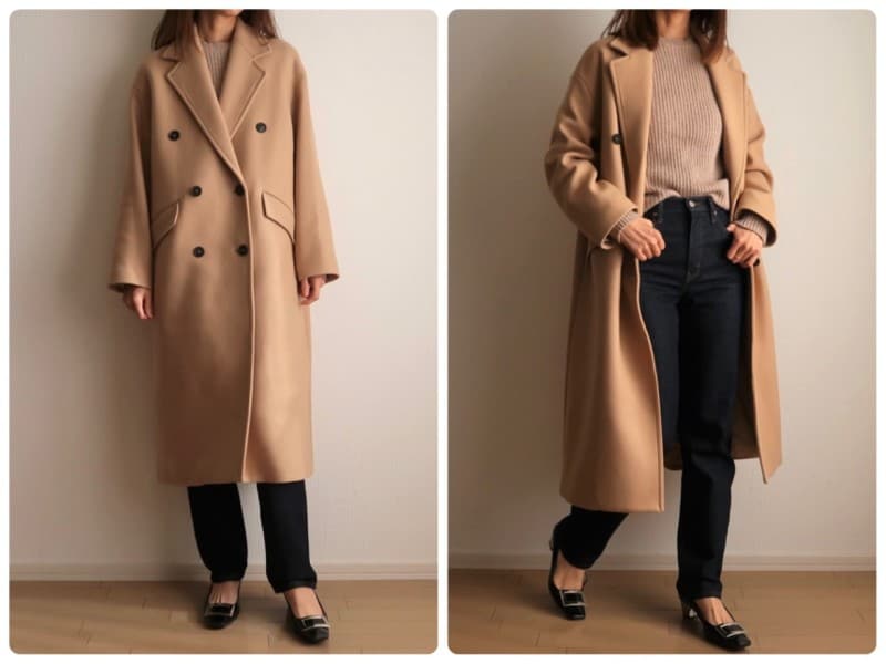 上質なウール素材のZARAベージュコートが買いな4つの理由 [レディース