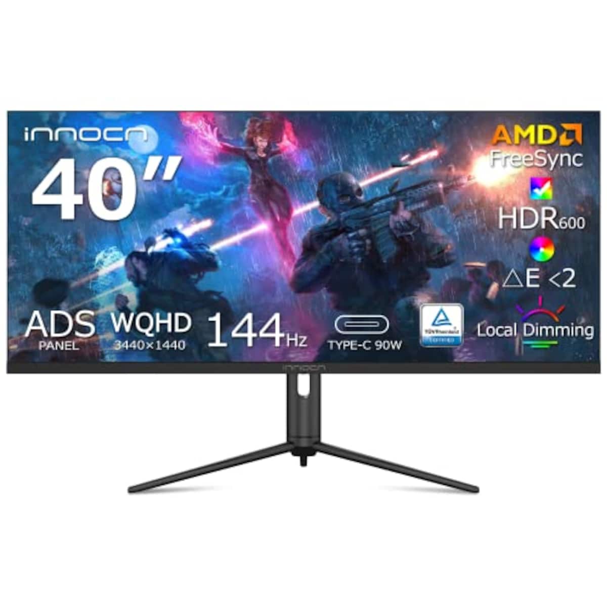 INNOCNのINNOCN 40インチ ウルトラワイド モニター, 144Hz ワイド