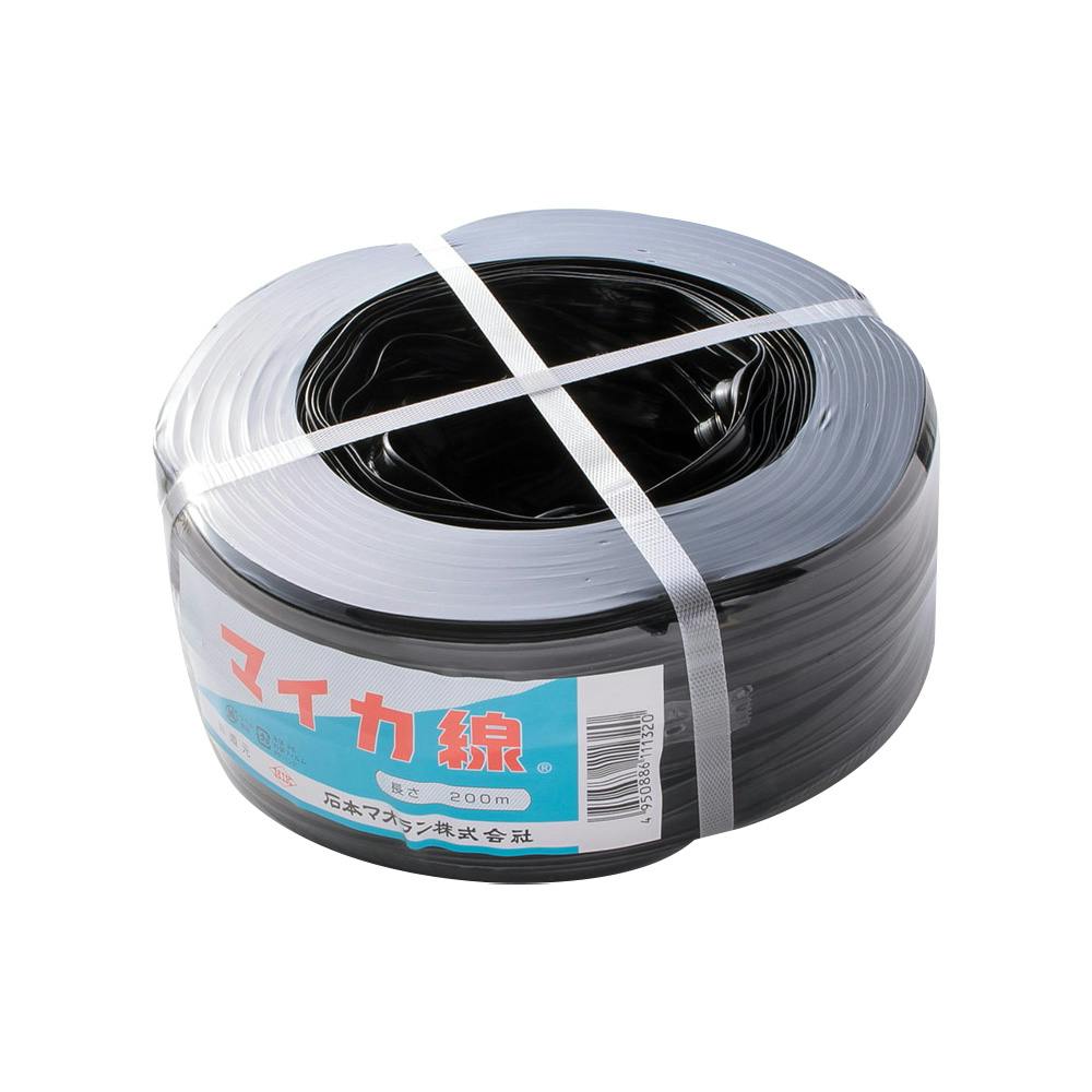 マイカ線 クロ9m幅 MX200m | 播種・育苗資材 通販 | ホームセンターの