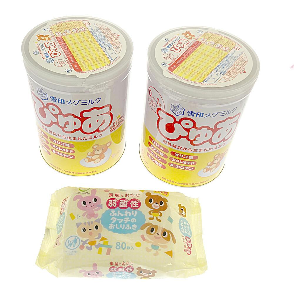 雪印 メグミルク ぴゅあ2缶パック | ベビーフード・飲料 通販