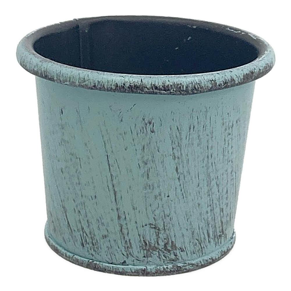 アンティークミニポット ブルー | 鉢・プランター・花台・温室 通販