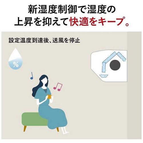 エアコン 本体のみ (霧ヶ峰) おもに10畳用 (冷房：8～12畳/暖房：8～10