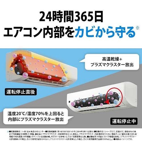 エアコン 本体のみ Vシリーズ [主に20畳] 200V （ホワイト系