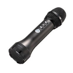 ハンドマイク型ポータブル拡声器スピーカー(Bluetooth対応・出力15W