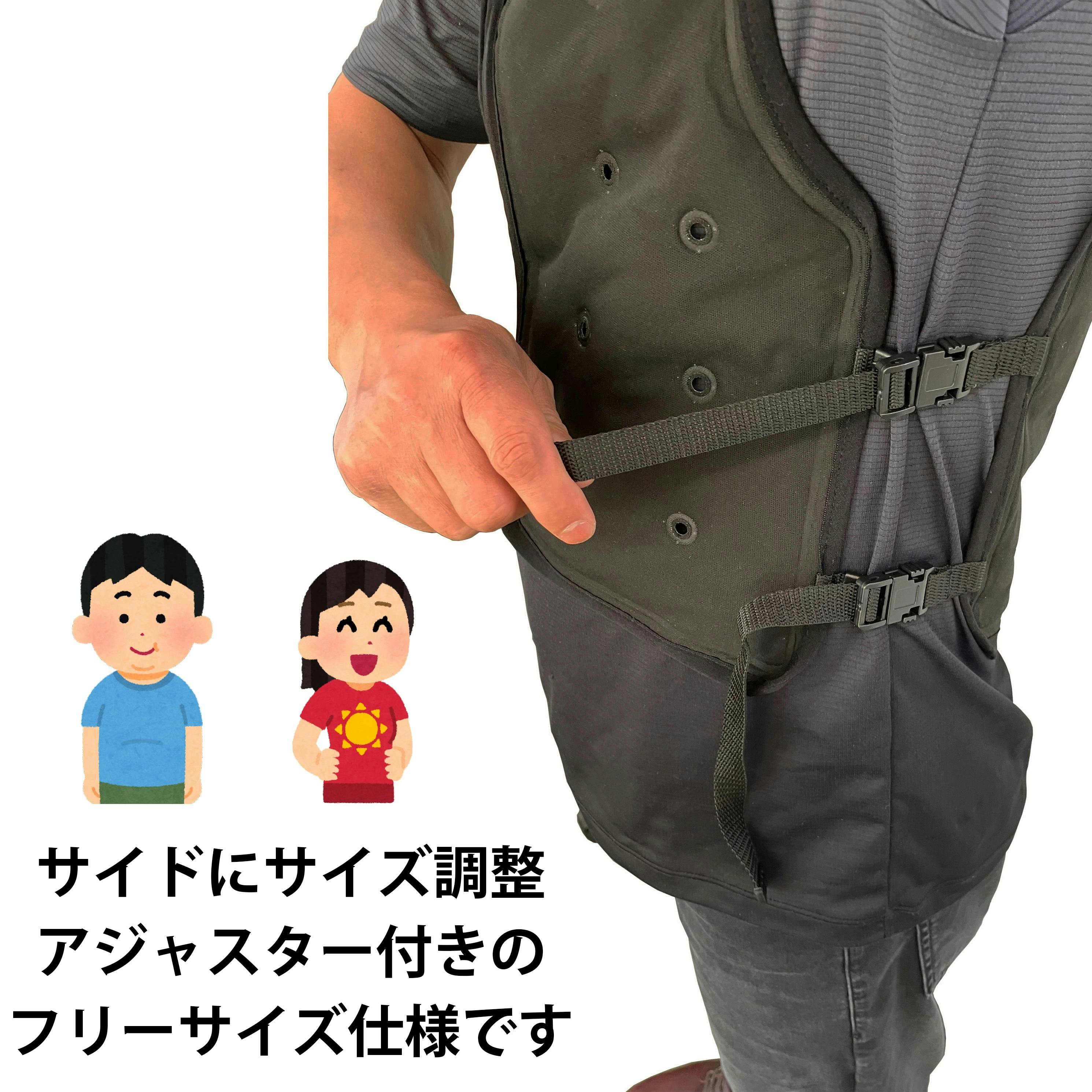 大進 気化熱 ベスト 空調作業服 のなかにも 注水 クール ベスト T