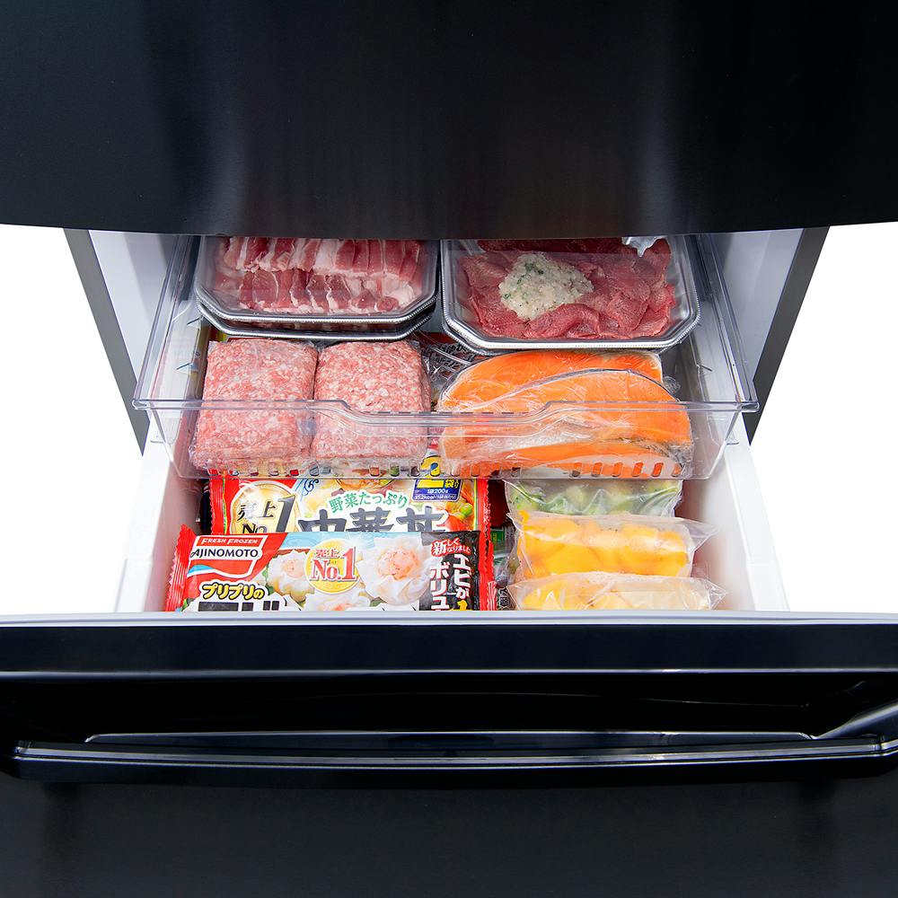 アイリスオーヤマ 冷凍冷蔵庫 320L IRSN-32A-B ブラック 冷蔵庫 大容量