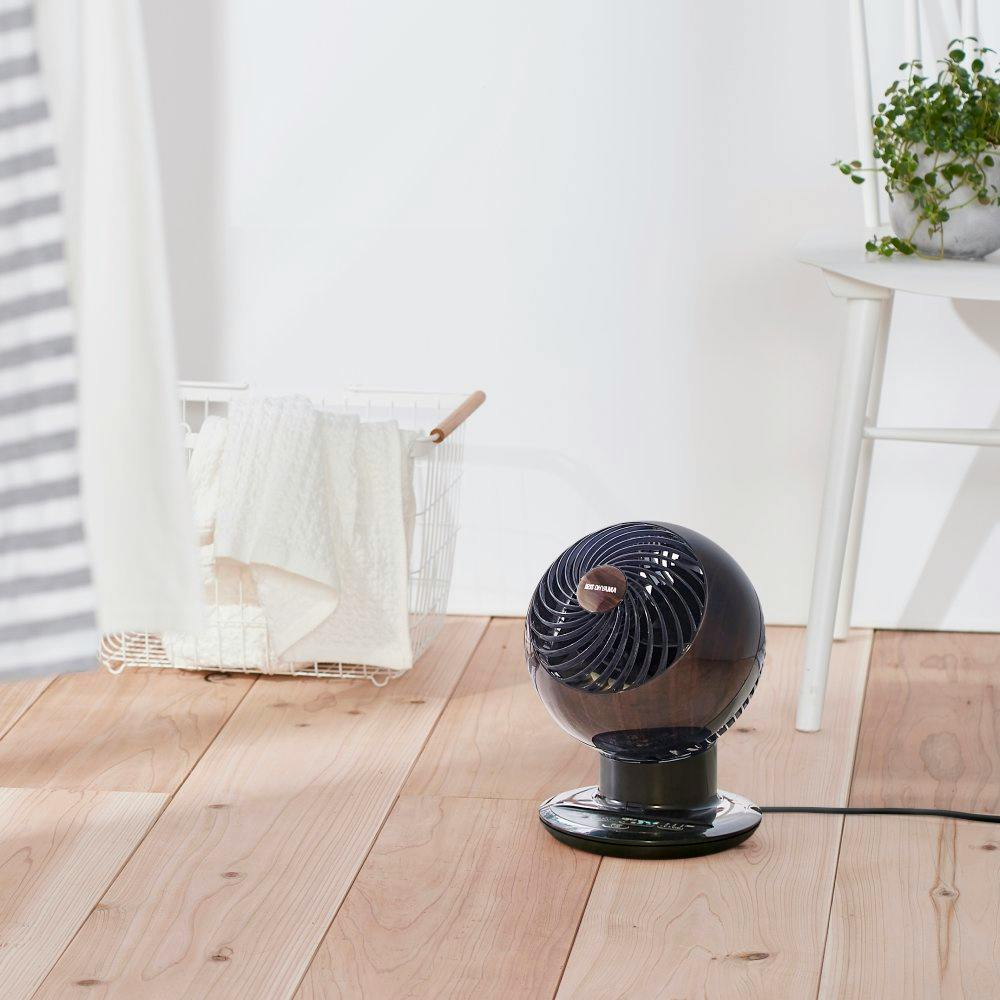 アイリスオーヤマ サーキュレーターアイ 18畳 上下左右首振り 木目調