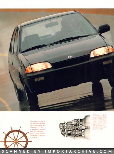 1991 Suzuki Swift Brochure - ImportArchive