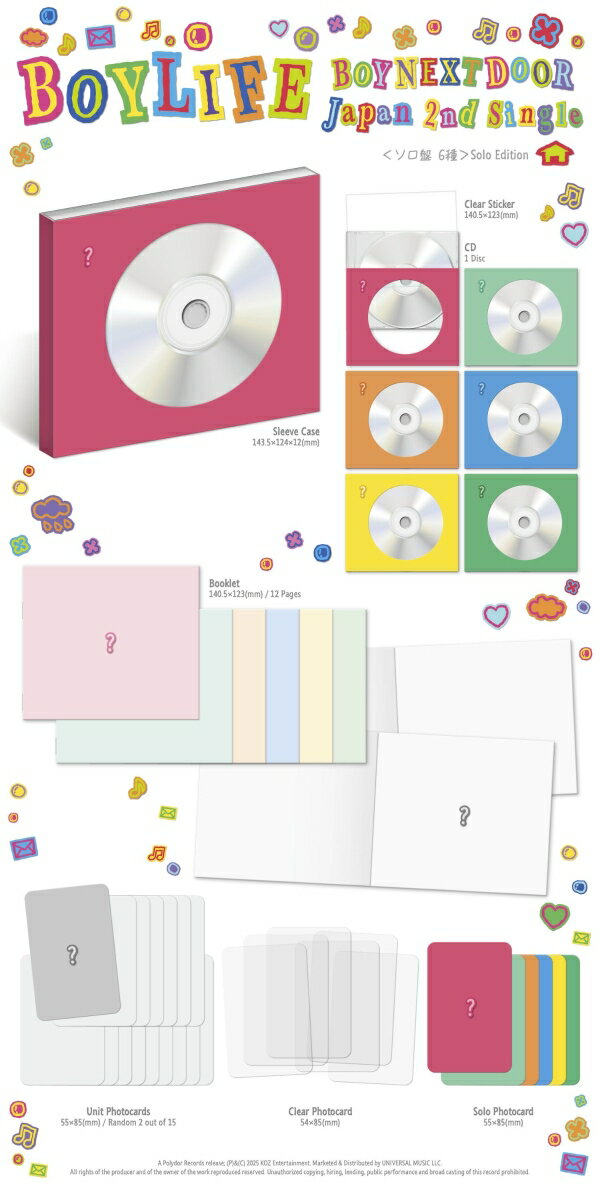 Boynextdoor · Boylife (CD) [Japan Import - JAEHYUN edition] (2025)