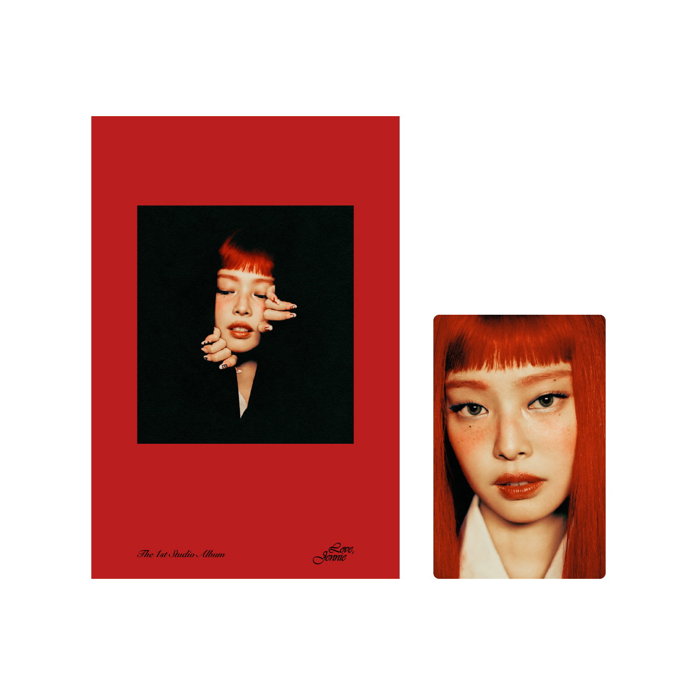 JENNIE (BLACKPINK) · Ruby (LP) [Transparent Ruby Red International